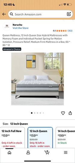 Queen mattress