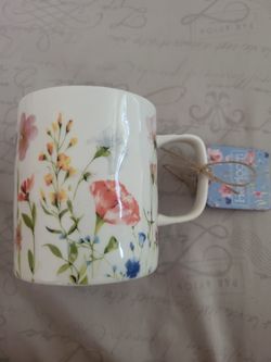 Hand painted heirloom mug