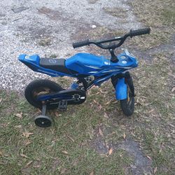 Kid Motorcycle Bike Ride