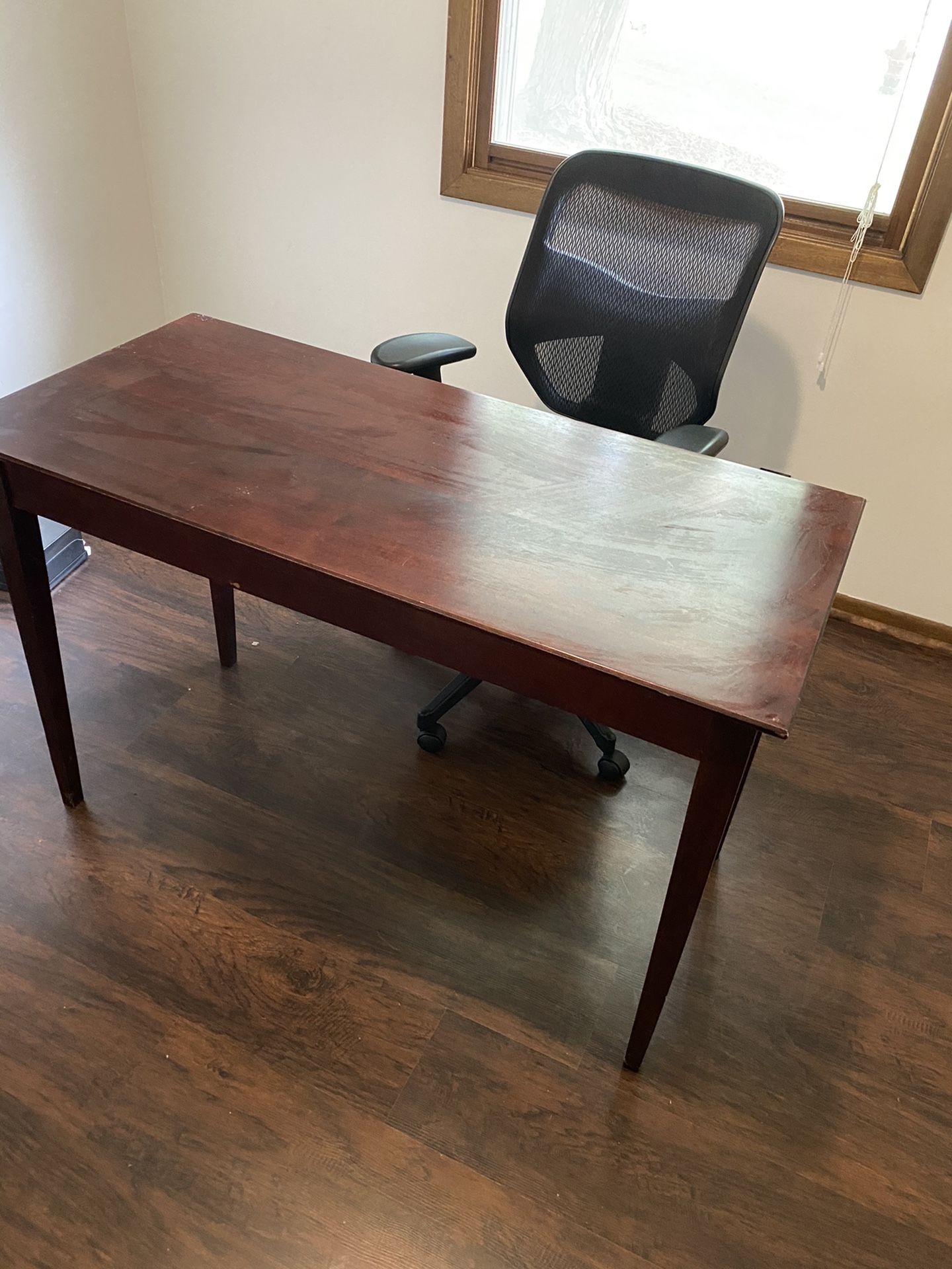 Free desk and chair