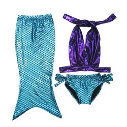 Mermaid swimsuit tail birthday