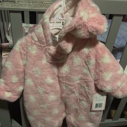 3/6 Month Old Infant Girl Thick Sleeper