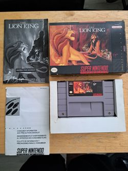 SNES The Lion King