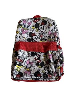 Disney Minnie Mouse and Daisy Duck - 16” Large Kid’s Backpack