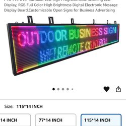 Led Display Advertising Sign