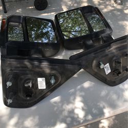 Rearview Extended Door Mirrors For Ford F-250 Or F350great Condition