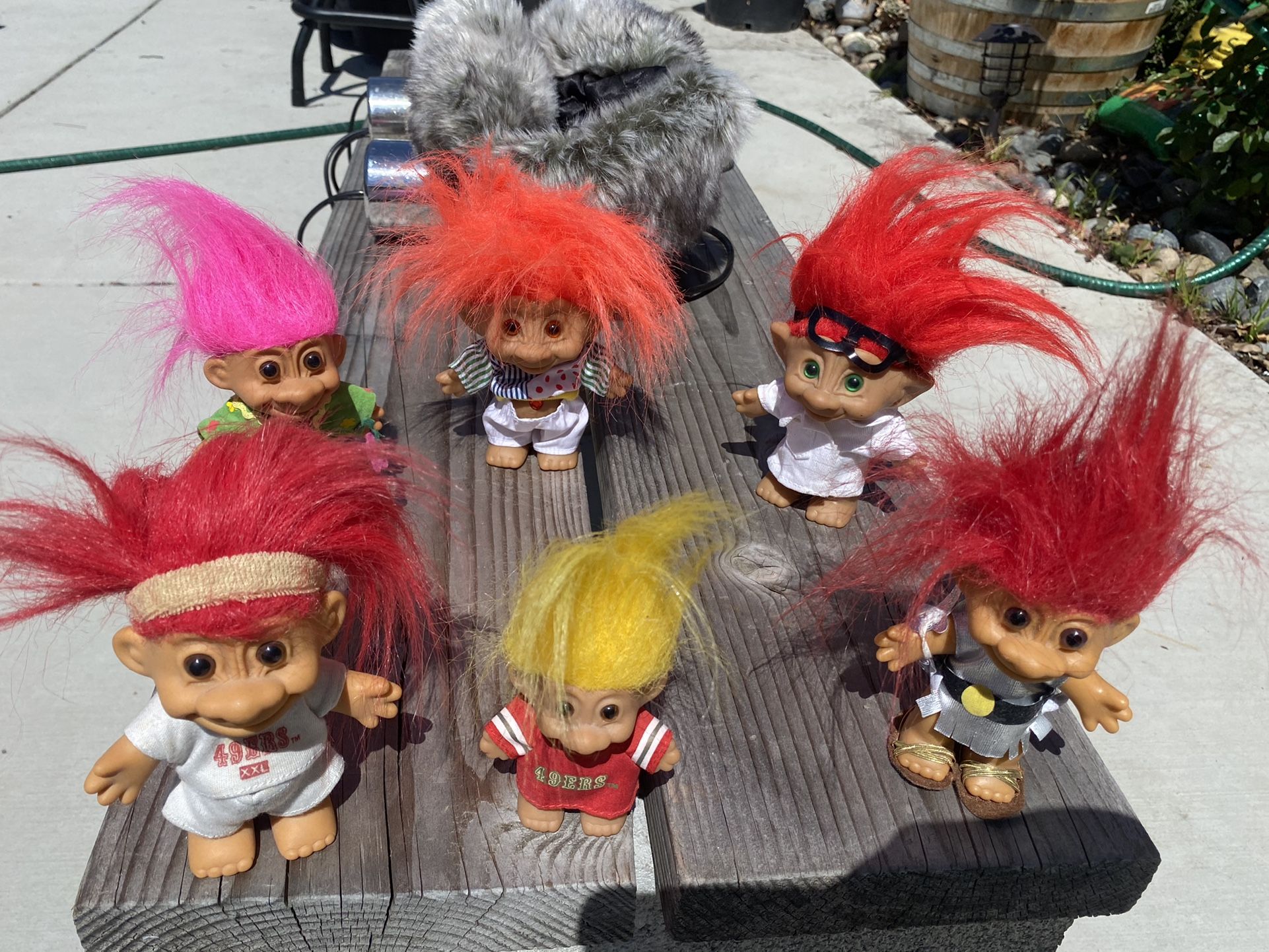 Original Russ Trolls 49ers Collectible Dolls Toys