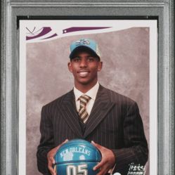 2005-06 Topps CHRIS PAUL RC PSA 8 #224