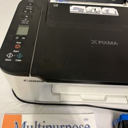 Canon Pixma Printer With Paper And Label Maker