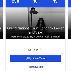 Kendrick Lamar Wed - 200 Section!