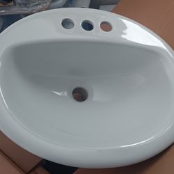 Drop In Bathroom Sink