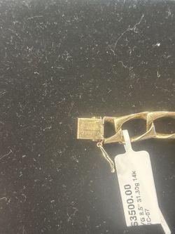 8.5” Gold Bracelet 
