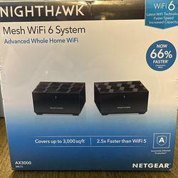 Nighthawk Mesh 6 MK72 WiFi 6 
