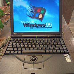 Vintage Dell Latitude Xpi CD Laptop 