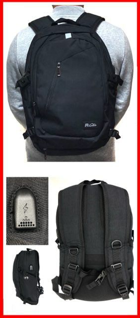 Brand NEW! Black Handy Travel Backpack For Outdoors/Traveling/Hiking/Everyday Use/Biking/Fishing/Sports/Gym/Work/Gifts