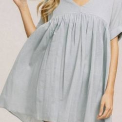 Listicle Springtime Babydoll Dress