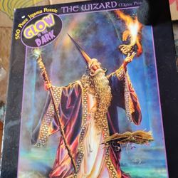 Glow In Dark Wizard Jigsaw Puzzle