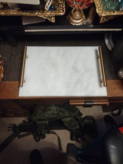 White Marble Tray