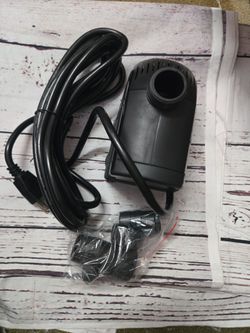 Submersible Water Pump 880GPH, 60W Ultra Quiet Fountain 880GPH