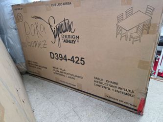 Ashley Signature Design Dining Set New!