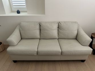 Ashley Genoa Genuine Leather Sofa