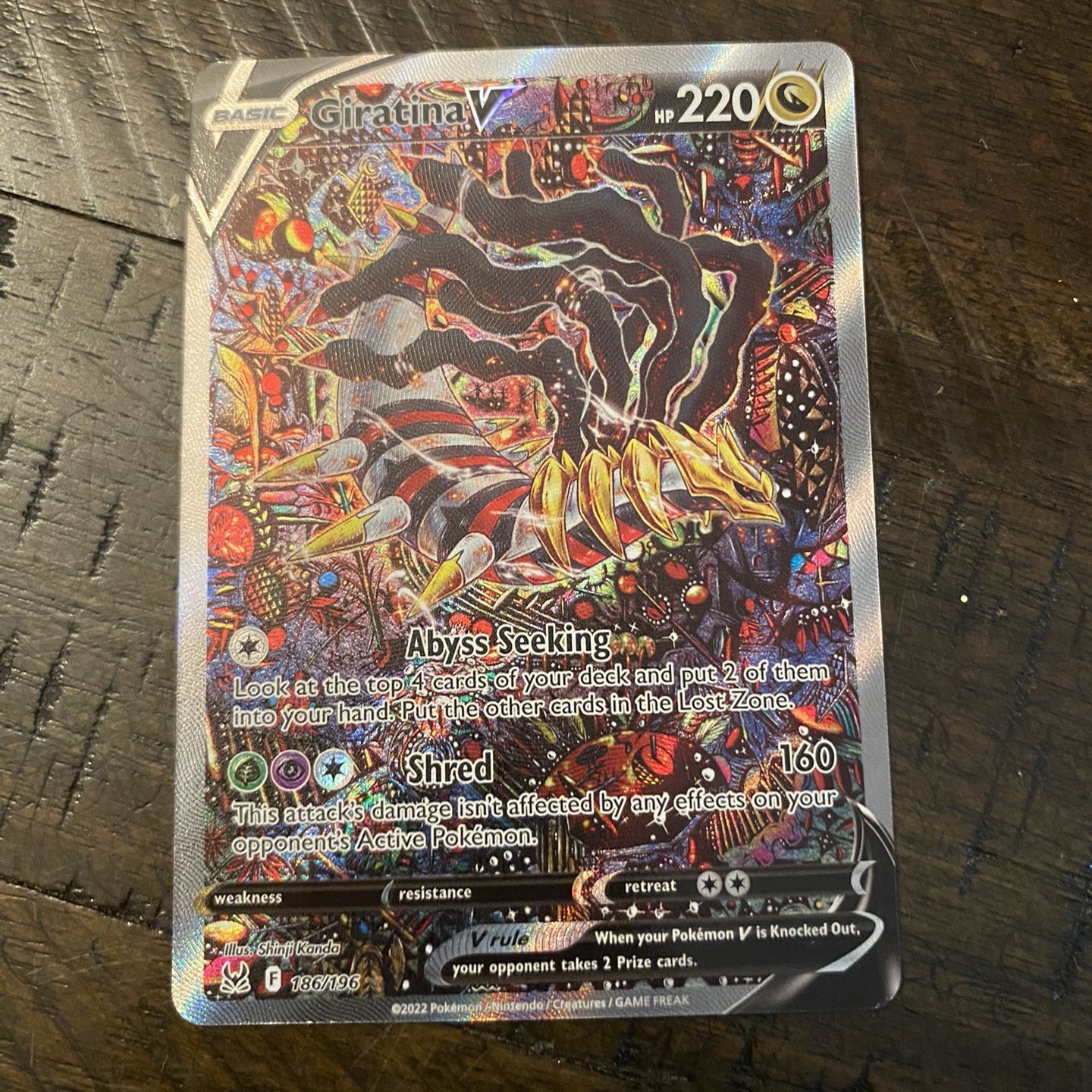 Giratina V Alt Art Pokémon Card for Sale in Carmichael, CA - OfferUp