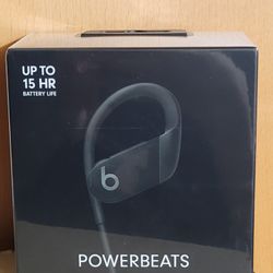 PowerBeats High Performance Wireless Earphones Black Brand New Sealed 