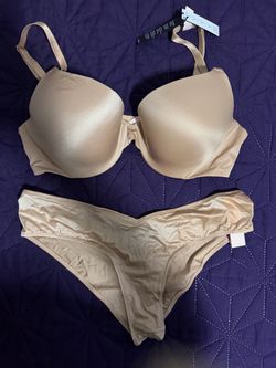 Nude Bra and Panty Set