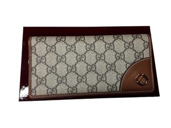 Gucci Gg Emblem Beige / Tan Wallet