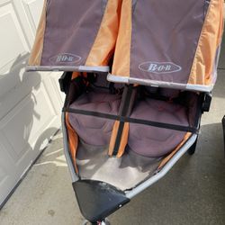 BOB Double Stroller $250