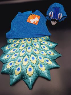 Pet Costume Peacock HALLOWEEN NEW