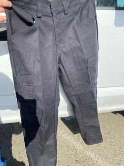 LOT OF 4 New Red Kap Performance Shop Pants Black 34x30 Mechanic Work Cargo