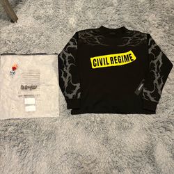 Civil Regime black long sleeve