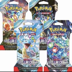 Stellar Crown Sleeved Booster Pack