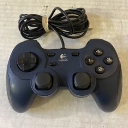 Logitech Dual Action Controller Gamepad For PC Blue