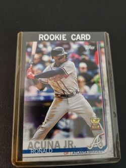 Ronald Acuna 2019 Topps Rookie Card