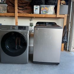 Washer and dryer