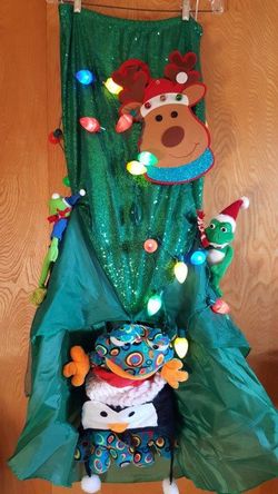 Ugly Christmas size L lighted skirt