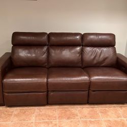 Leather Couch 