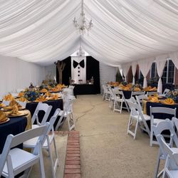 🎊 Tables, Chairs, Tents, Drape & More 🎊