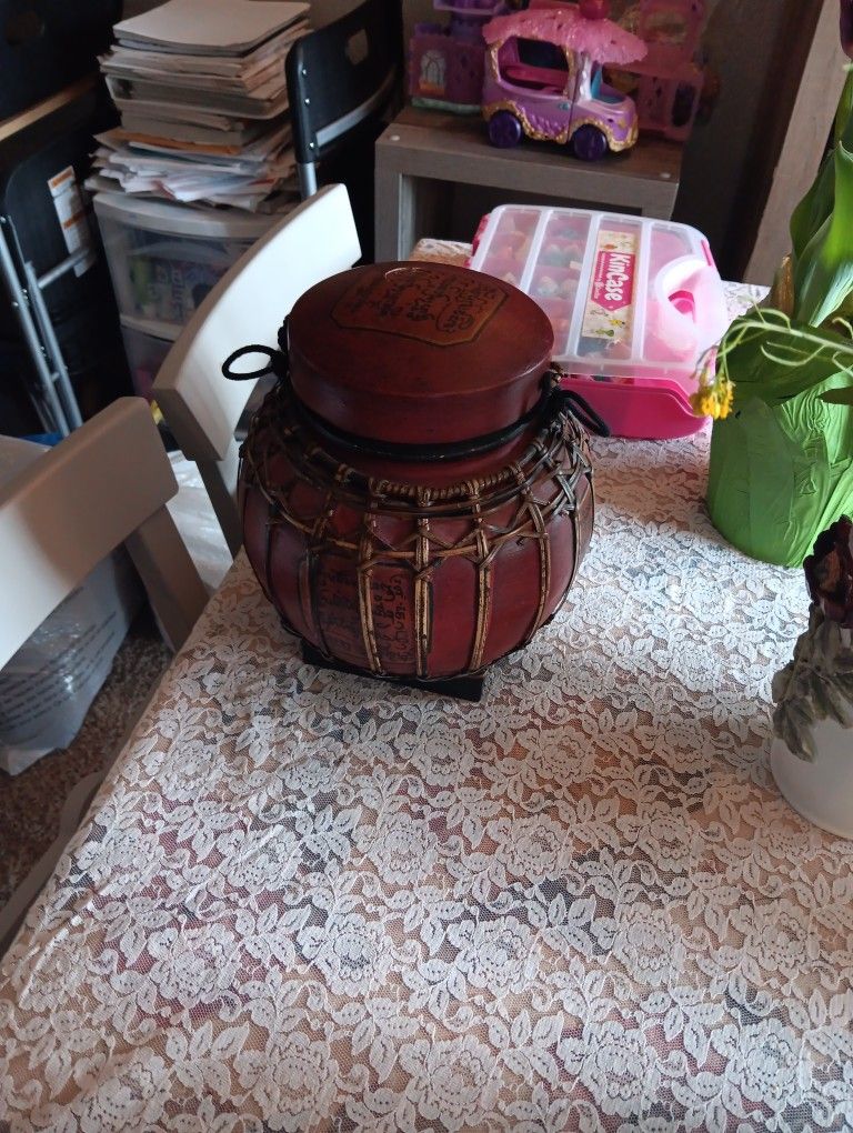 Rare Vintage Chinnese Rice Basket