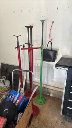 Four Auto Shop Stands. For Working On Vehicles.
