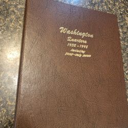 Coin Collection Book Washington Quarters 1(contact info removed)