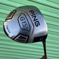 Ping G15 Driver 9* TFC149 Stiff Graphite Mens RH 