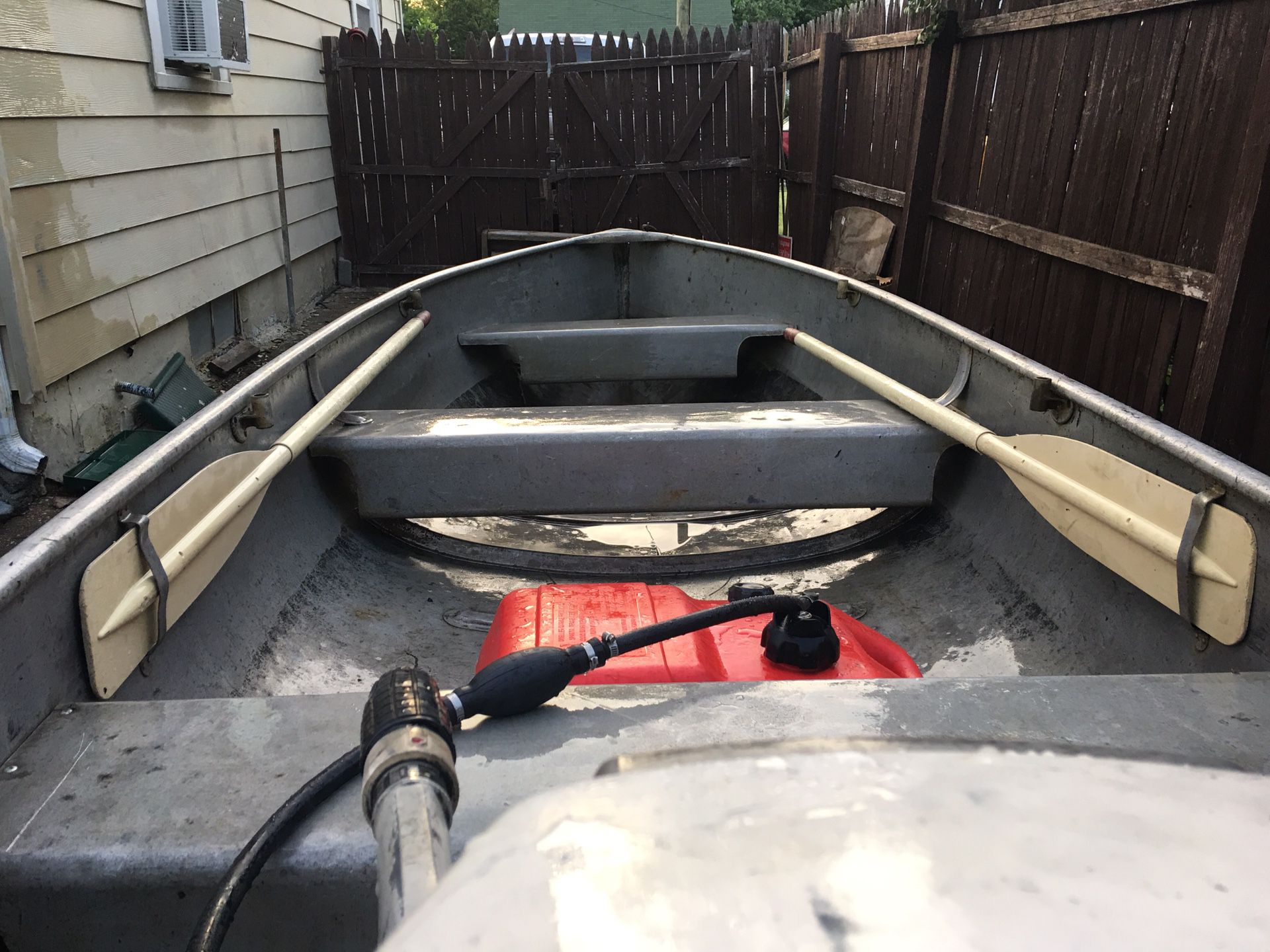 12ft Jon Boat And Motor And Trailer With Titles For Sale In Brooklyn