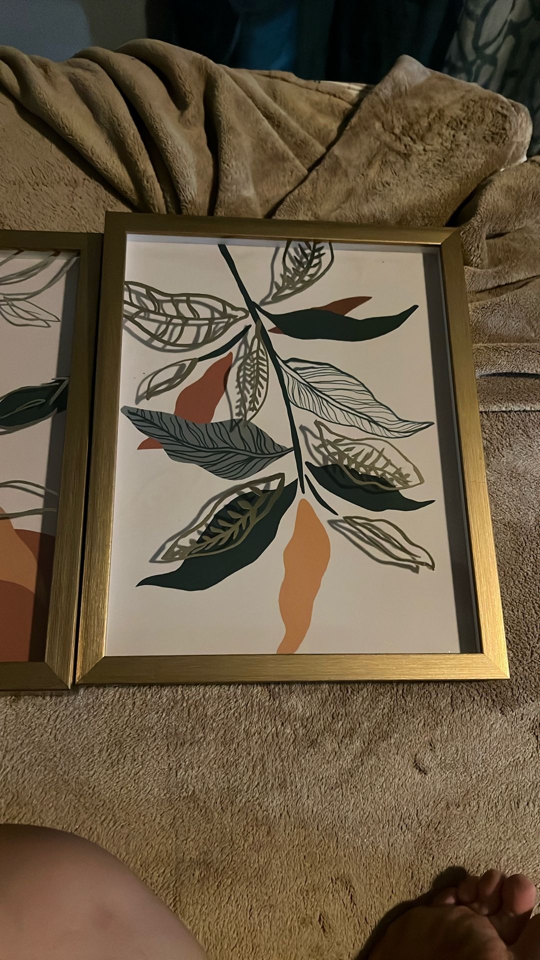 Gold Leave Picture Frame