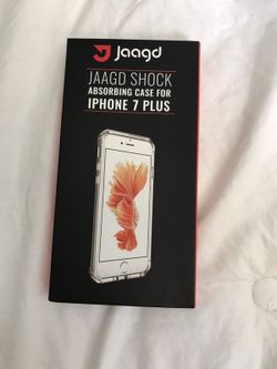 Iphone 7 plus clear case