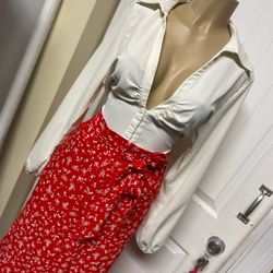 Rachael Zoe skirt and Loft Skirt