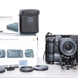 Blackmagic Design Pocket 6K Cinema G1 Camera with Sigma 17-50mm f2.8 lens and extras!