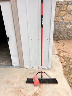 Craftsman Push broom With Built in Squeegee 